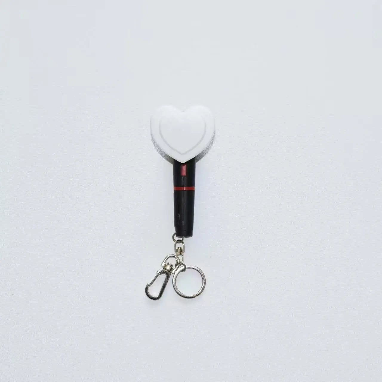THE BOYZ Heart-Shaped Mini Lightstick Keychain