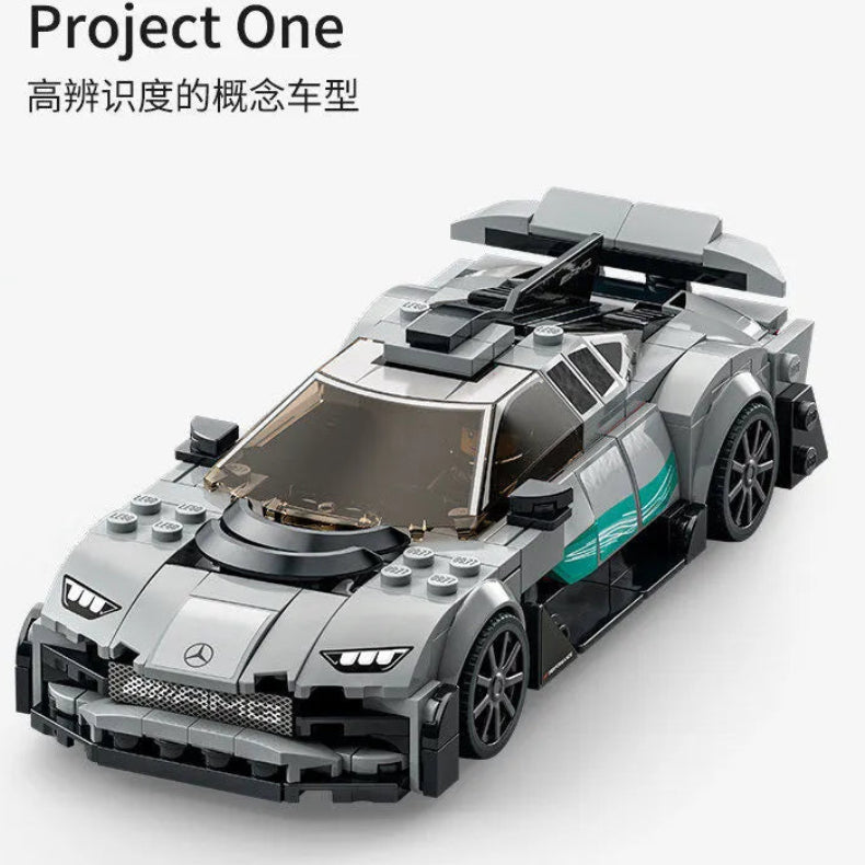 Mercedes-AMG F1 W12 & Project One Speed Champions Blocks (564 Pcs)