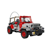 Jurassic Park Jeep Wrangler Blocks (1924 Pcs)