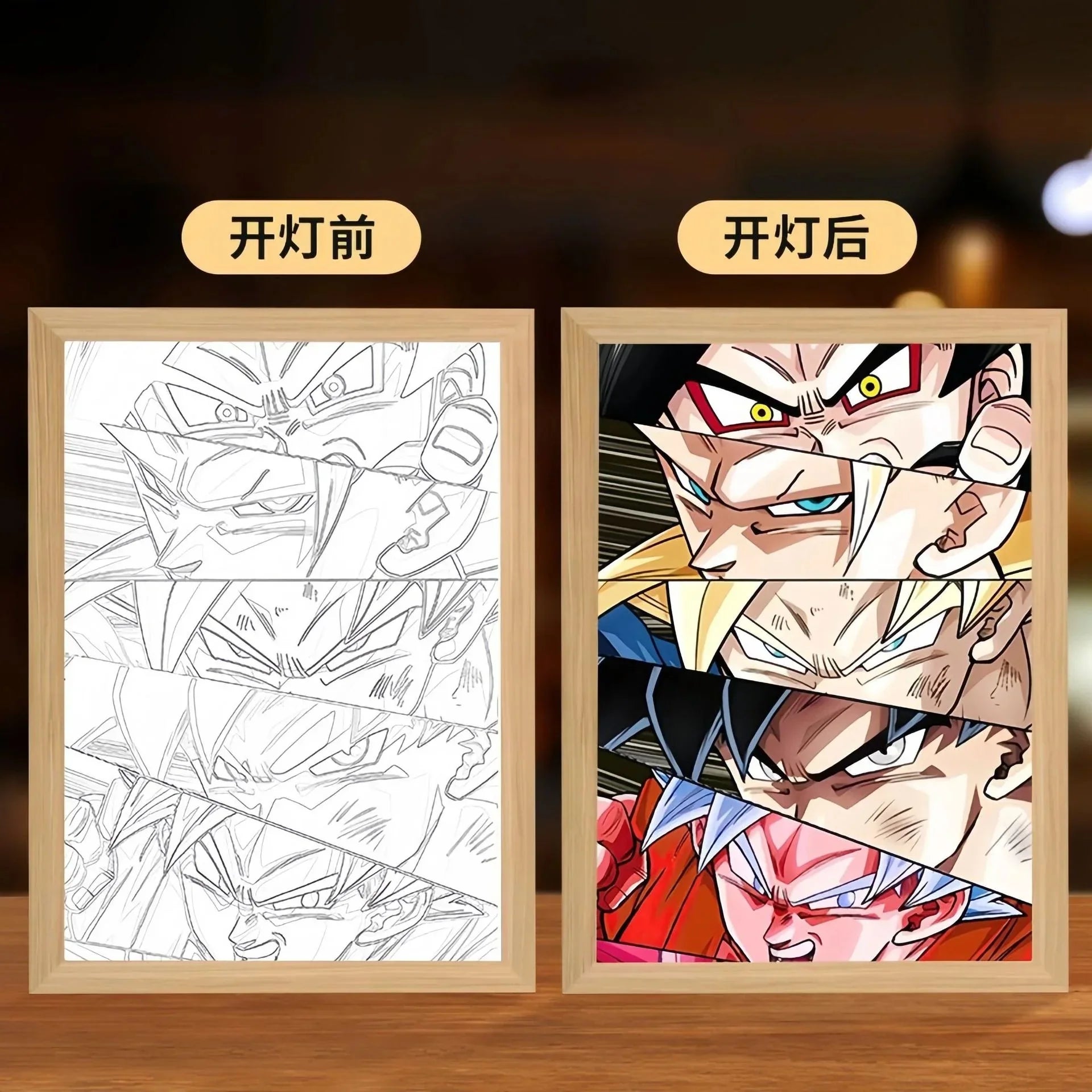 Dragon Ball Anime LED Light Box