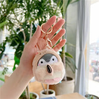 Globetrotter Penguin Plush Keychain