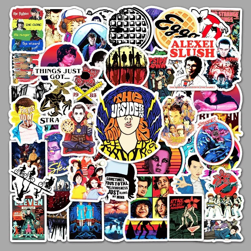 Stranger Things Sticker Pack (50 Pcs)