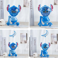 Stitch Scooter Rider Alarm Clock