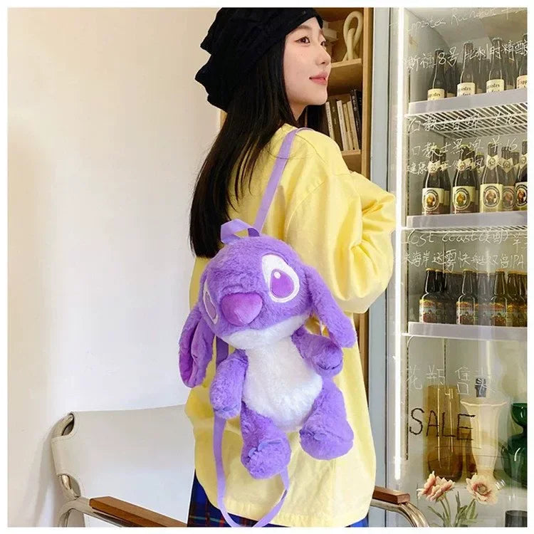Stitch Galactic Cuddles Plush Backpack