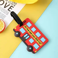 Trendy Travel Themed Luggage Tags