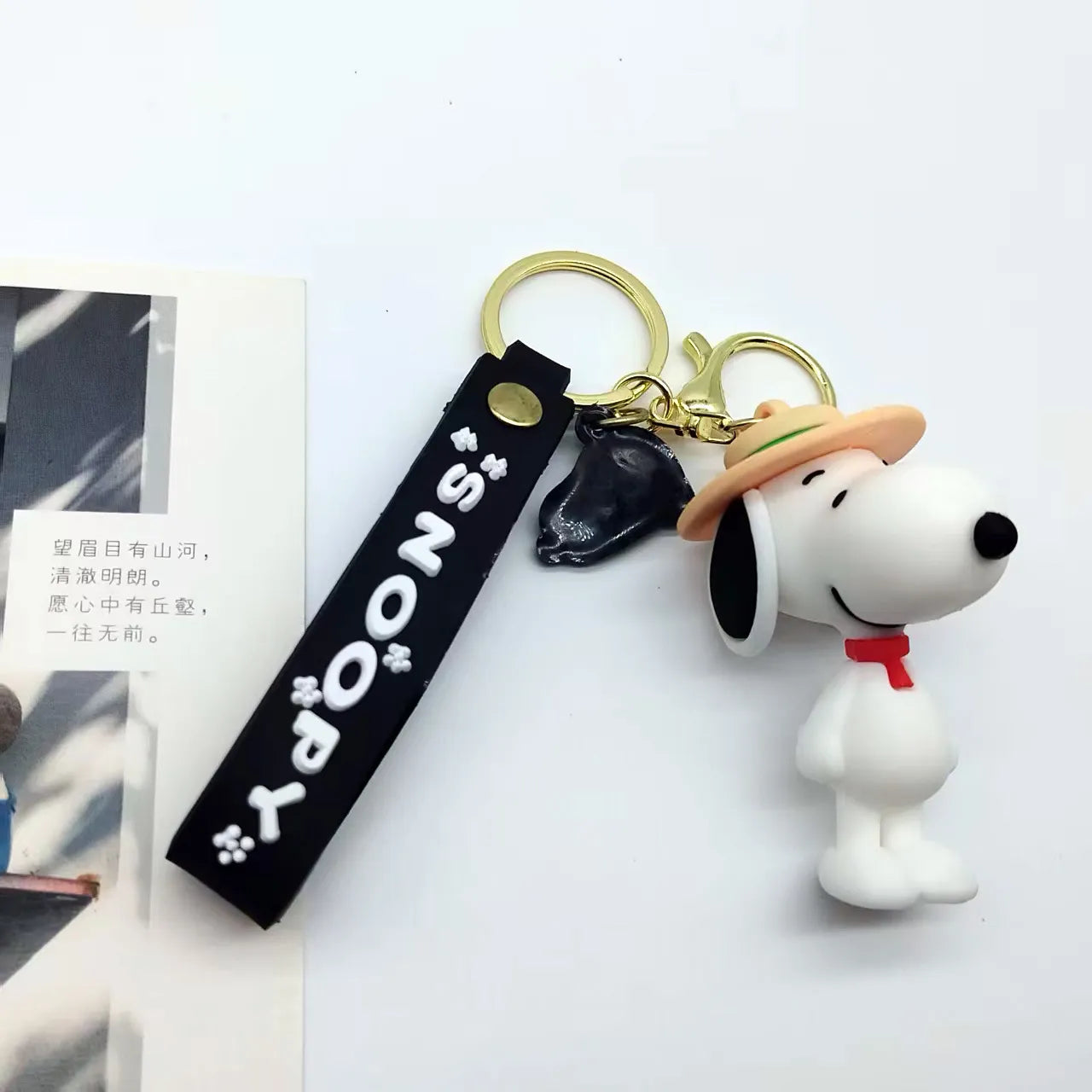 Porte-clés 3D Snoopy Classic Charm 