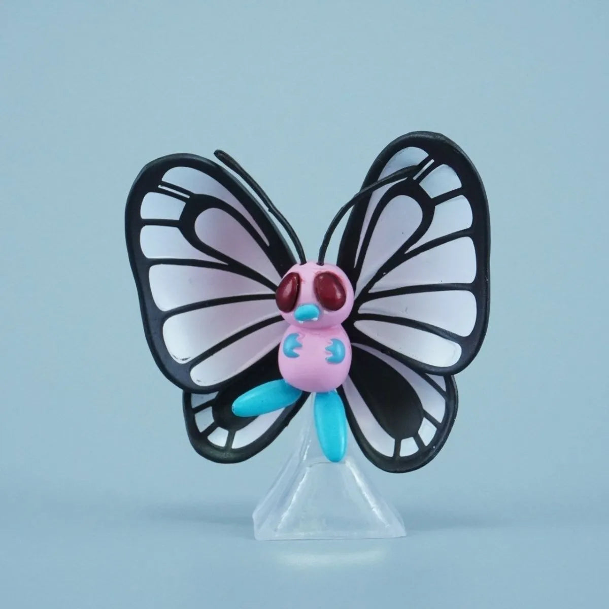 Standard & Pink Shiny Butterfree Figures