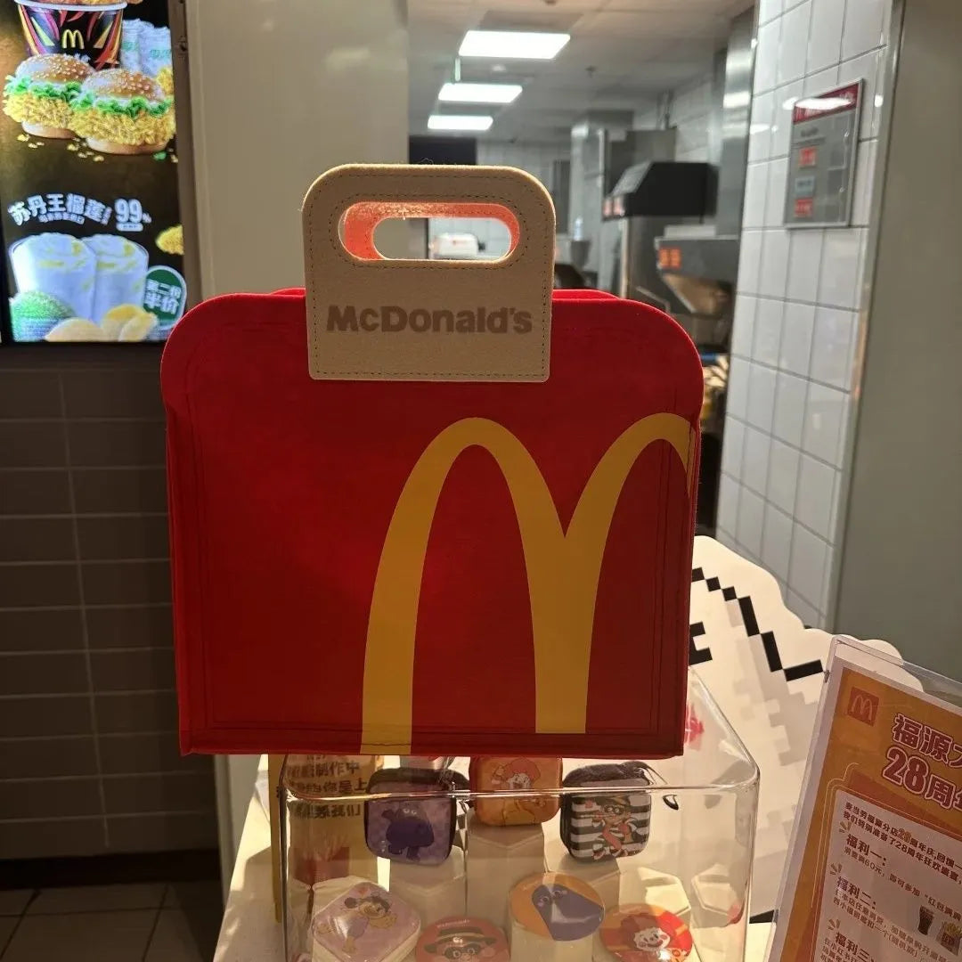 McDonald’s Retro Golden Arches Canvas Lunch Tote