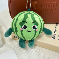 Summertime Watermelon Plush Keychain