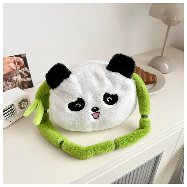 Bamboo Carry Panda Plush Bag