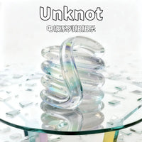 Unknot Electroplated Tangle Fidget Rope