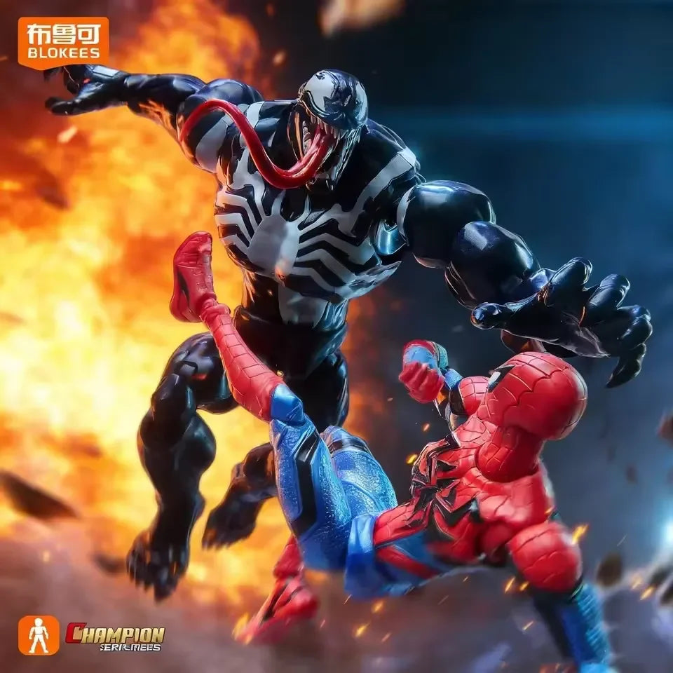 Blokees Spiderman & Venom Figure