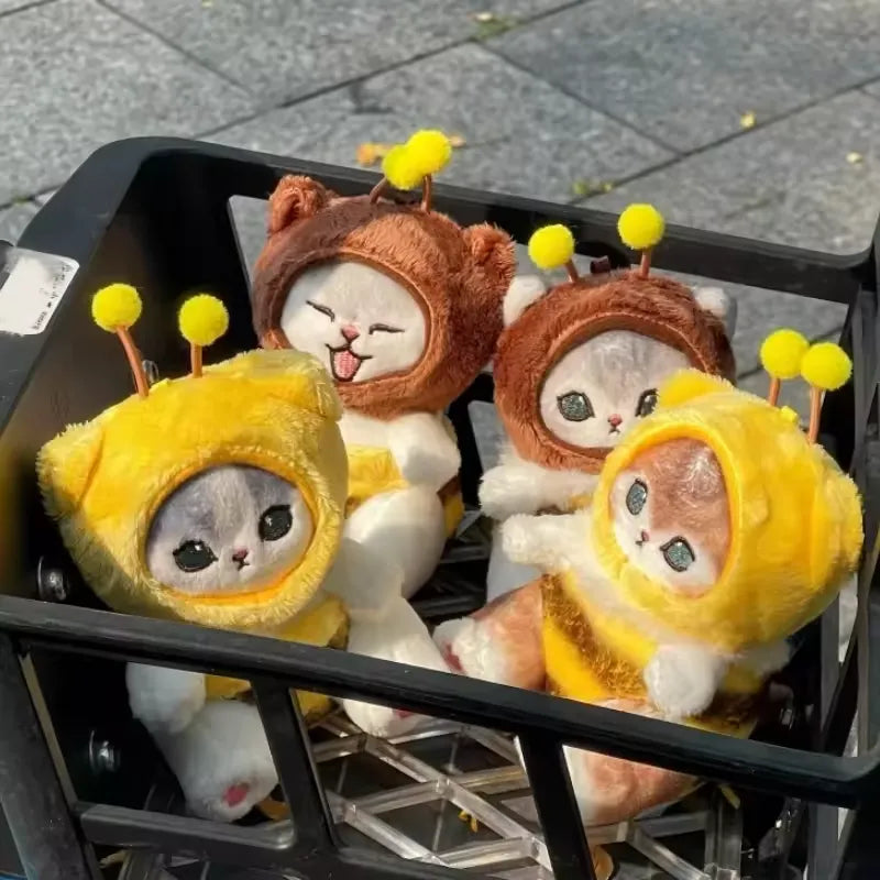 Mofusand Bee Series Plush Keychain