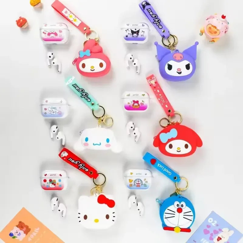 Sanliou TWS K-19 Earpods & Coin Purse Case