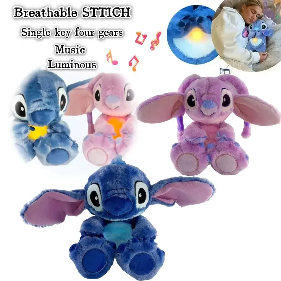 Breathing & Soothing Stitch Plushie