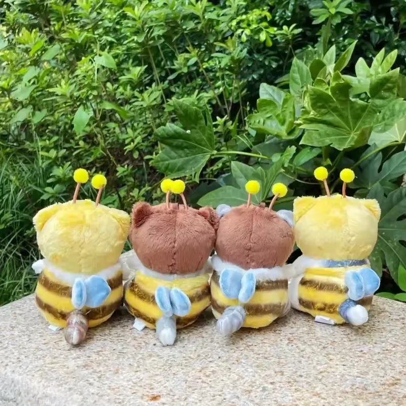 Mofusand Bee Series Plush Keychain