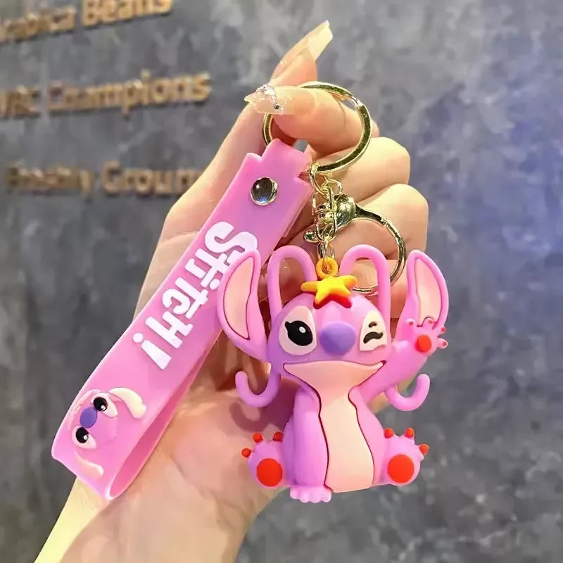 Cosmic Alien Stitchy Vibe Keychain