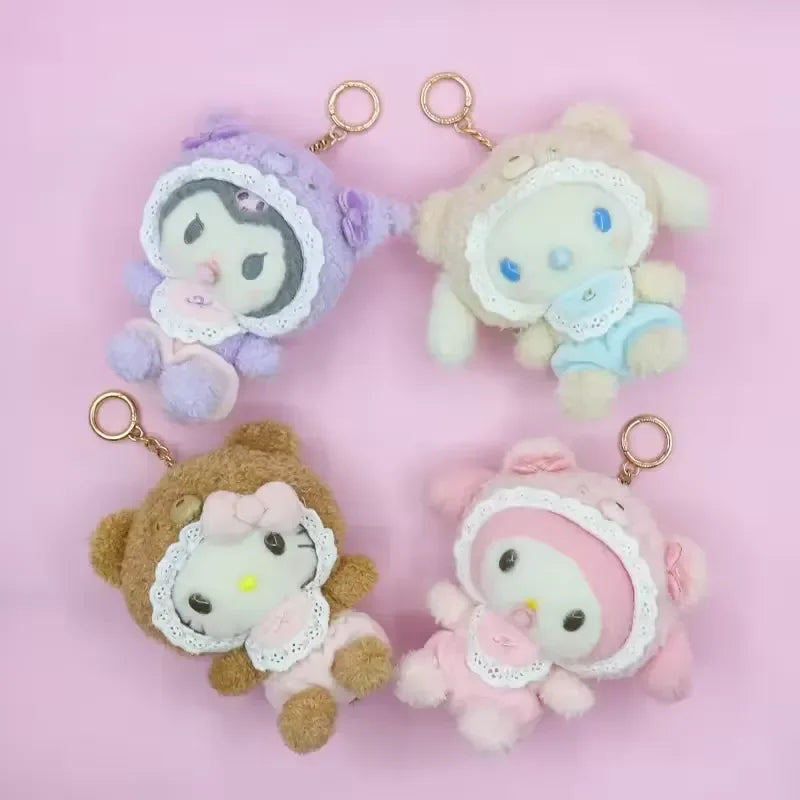 Sanliou Baby Bloom Plush Keychain