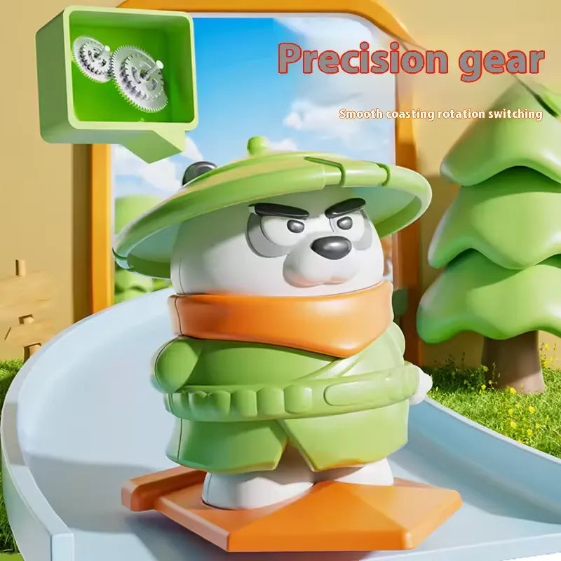 Bamboo Athlete Panda Wind-up Toy