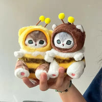 Mofusand Bee Series Plush Keychain