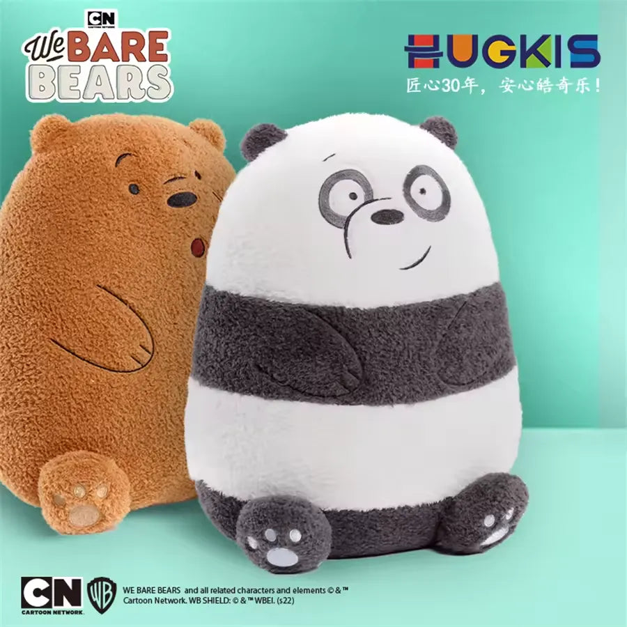 We Bare Bears Round Stack Plushies (35 cm)
