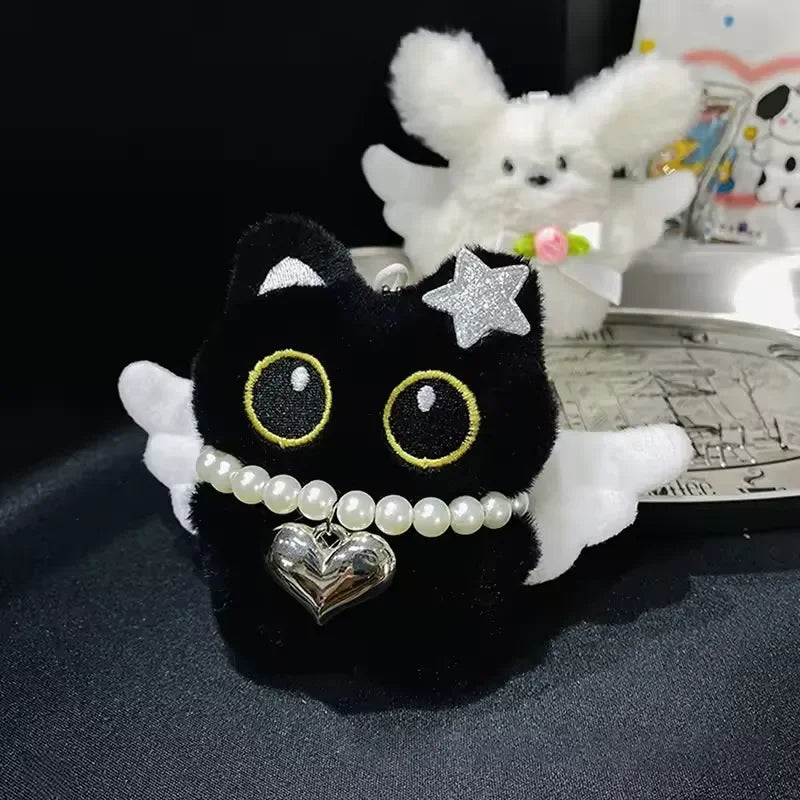 Angel Wings Dog & Cat Plush Keychain