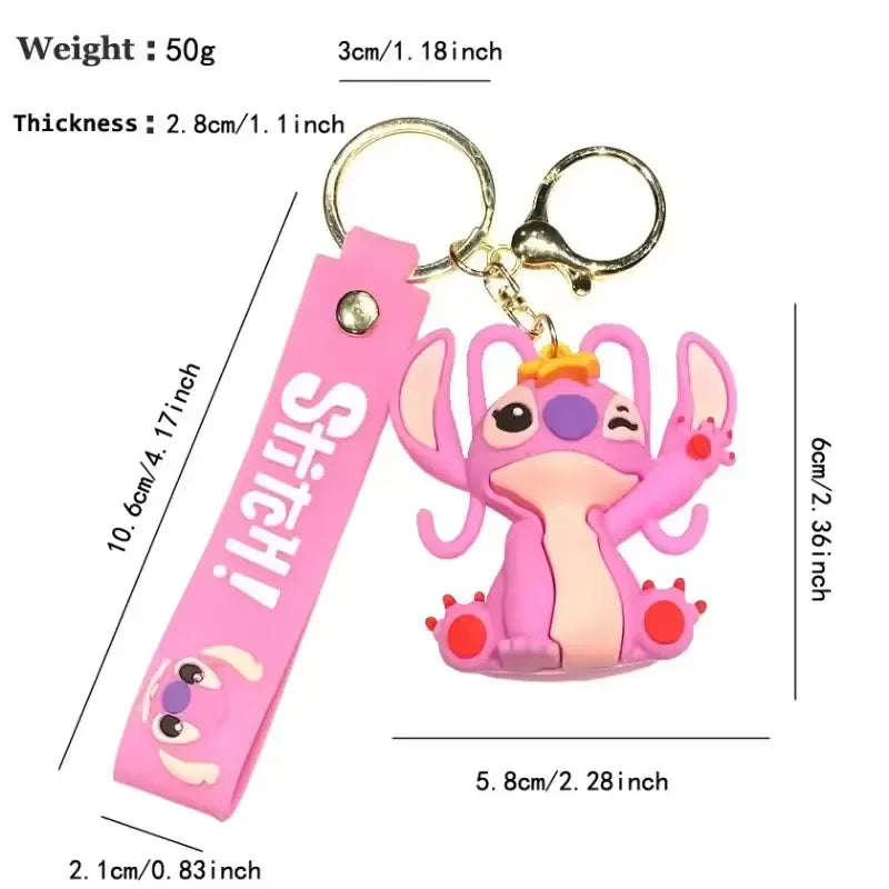Cosmic Alien Stitchy Vibe Keychain