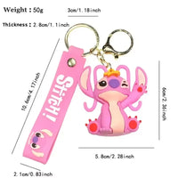 Cosmic Alien Stitchy Vibe Keychain