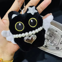 Angel Wings Dog & Cat Plush Keychain