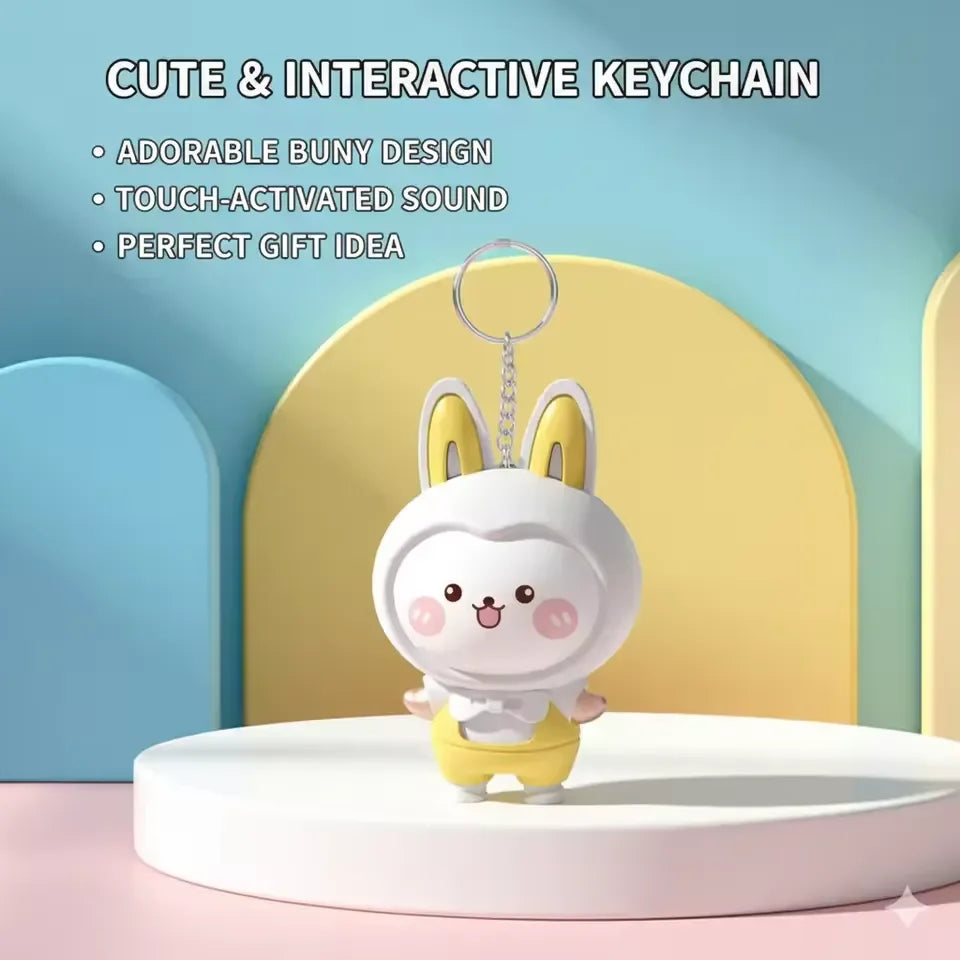 Magic Message I Love You Keychain