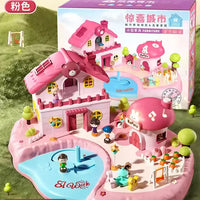 Jumbo Villa Magnetic Model Set