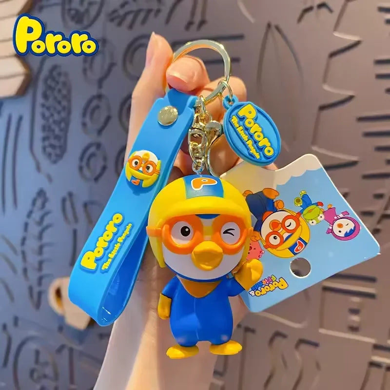 Genuine Pororo & Pals Iconic 3D Keychain