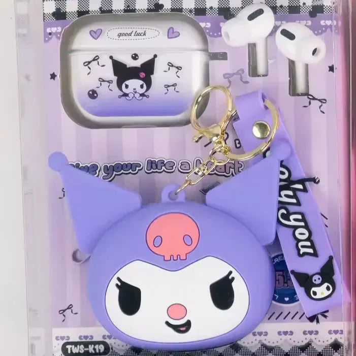 Sanliou TWS K-19 Earpods & Coin Purse Case