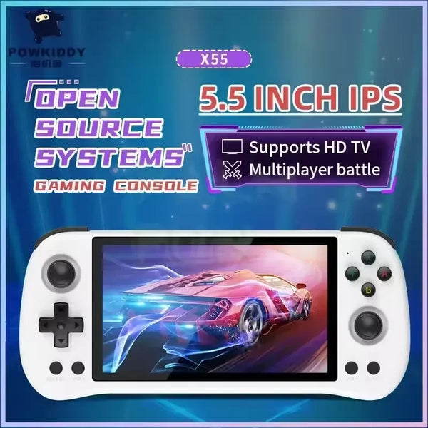 POWKIDDY X55 Portable Video Game Console