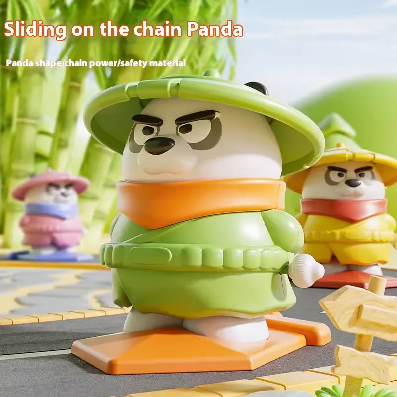 Bamboo Athlete Panda Wind-up Toy