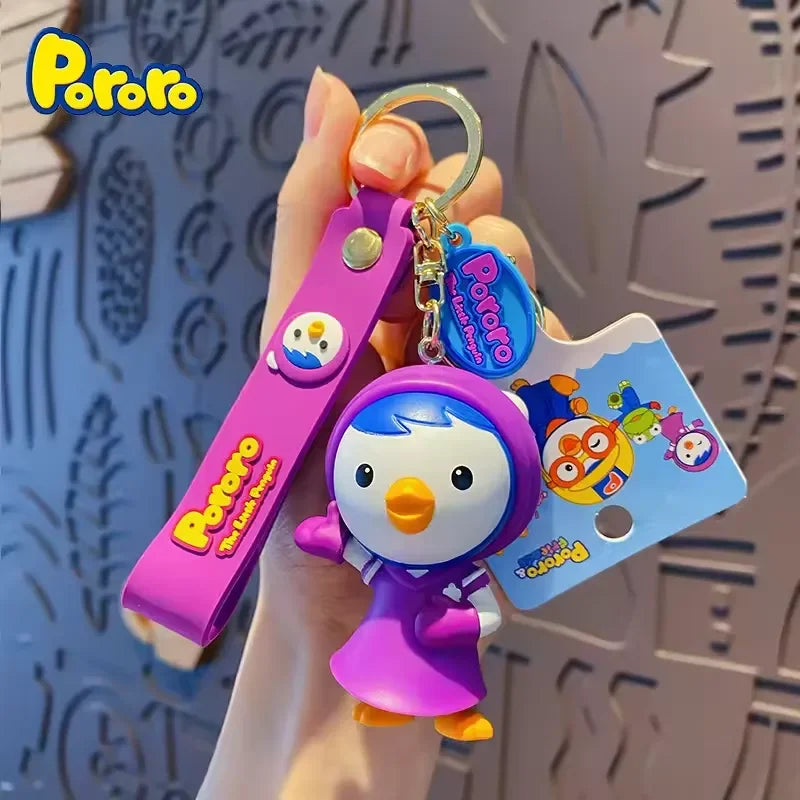 Genuine Pororo & Pals Iconic 3D Keychain