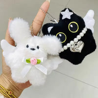 Angel Wings Dog & Cat Plush Keychain