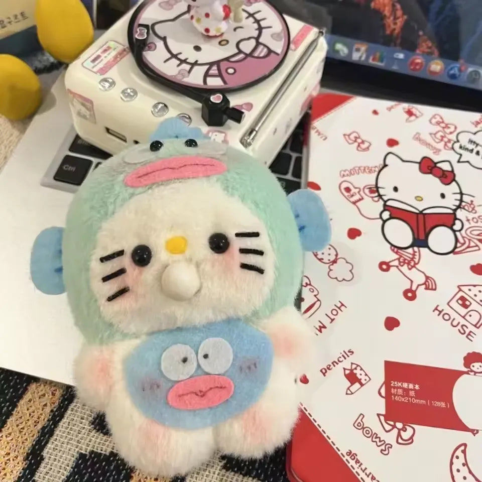 Hello KT Bubble Buddy Plush Keychain