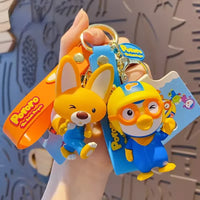Genuine Pororo & Pals Iconic 3D Keychain