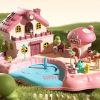 Jumbo Villa Magnetic Model Set