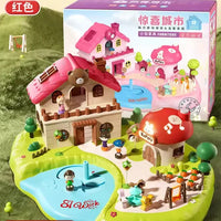 Jumbo Villa Magnetic Model Set