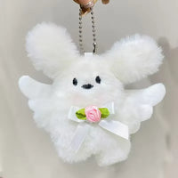 Angel Wings Dog & Cat Plush Keychain
