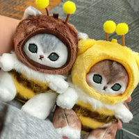 Mofusand Bee Series Plush Keychain