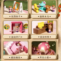 Jumbo Villa Magnetic Model Set