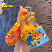 Genuine Pororo & Pals Iconic 3D Keychain