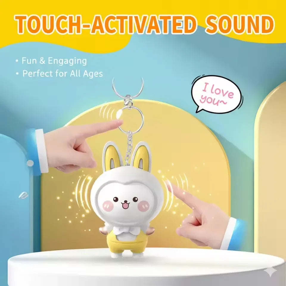 Magic Message I Love You Keychain