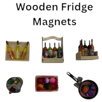 Wine Dine Fruitful Living Fridge Magnet