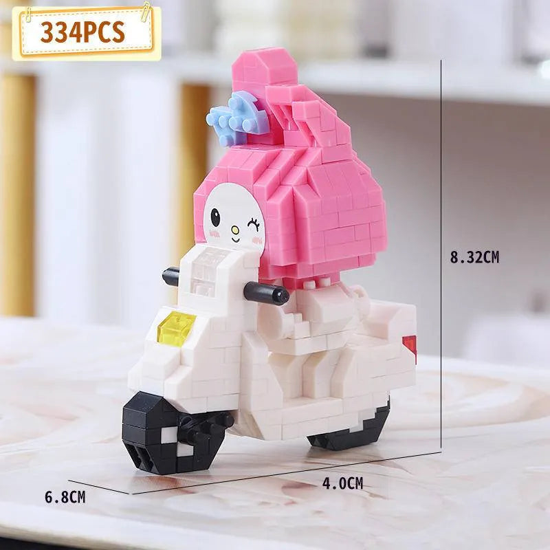 Mekansm Sanrio Dynamic Motorcycle Blocks