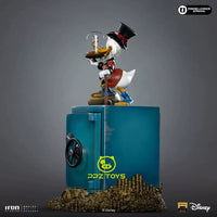 Iron Studios 1/10 Deluxe Uncle Scrooge & Nephews Statue