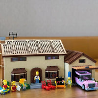 The Simpsons 742 Evergreen Terrace House Building Blocks